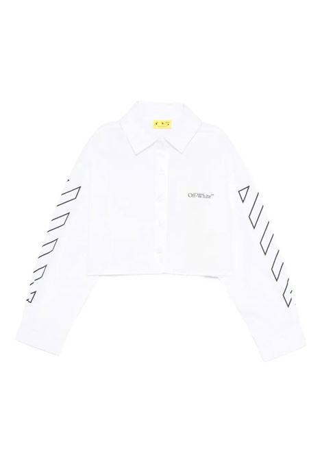 Camicia con logo OFF WHITE KIDS | OGGA01CF25FAB0020110